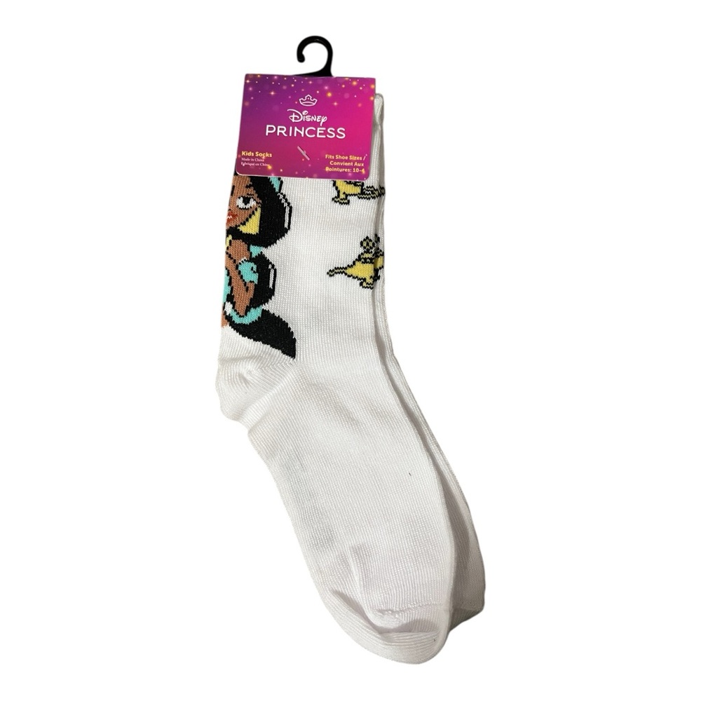 Disney Princess Jasmine Kids Crew Socks